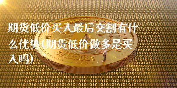 期货低价买入最后交割有什么优势(期货低价做多是买入吗)_https://qh1.wpmee.com_期货直播_第1张